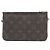 Borsa a tracolla Pochette Double Zip Monogram Giant Louis Vuitton Marrone Monogramma - vista 2