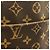 Borsa Louis Vuitton Monogram Odeon GM Marrone Monogramma - vista 5