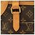 Borsa Louis Vuitton Monogram Odeon GM Marrone Monogramma - vista 6