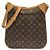Borsa a tracolla Louis Vuitton Monogram Odeon MM Marrone Monogramma