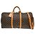 Louis Vuitton Keepall Bandouliere Monogram Canvas 60 Marrone