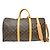 Louis Vuitton Keepall Bandouliere Monogram Canvas 50 Marrone