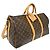 Louis Vuitton Keepall Bandouliere Monogram Canvas 50 Marrone - vista 2