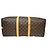 Louis Vuitton Keepall Bandouliere Monogram Canvas 50 Marrone - vista 7