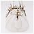 Chloé Chloe Paddington Lock Leather Medium Bianco - vista 4
