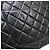 Borsa a tracolla Chanel Flap Chain in raso trapuntato Small Nero - vista 3