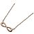 Collana Infinity in oro rosa 18K di Tiffany & Co. D'oro