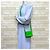 Borsa a tracolla Bottega Veneta Candy Cassette Maxi Intrecciato Verde - vista 2