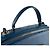 Borsa a tracolla in pelle blu indaco Chanel - vista 10