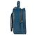 Borsa a tracolla in pelle blu indaco Chanel - vista 2