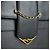 Borsa a tracolla in pelle Cartier Sapphire Line Blu navy - vista 11