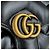Gucci GG Marmont Lederrucksack Schwarz - Ansicht 12