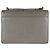Borsa a tracolla Saint Laurent in pelle goffrata grigia Marrone - vista 3
