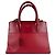 Borsa a mano in pelle rossa Prada Rosso