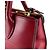 Borsa a mano in pelle rossa Prada Rosso - vista 7