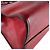 Borsa a mano in pelle rossa Prada Rosso - vista 8