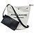 Borsa a secchiello Saint Laurent Rive Gauche Nero Beige