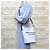 Borsa a secchiello Saint Laurent Rive Gauche Nero Beige - vista 2