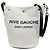 Borsa a secchiello Saint Laurent Rive Gauche Nero Beige - vista 3