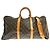 Louis Vuitton Keepall Bandouliere Monogram Canvas 55 Marrone