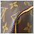 Louis Vuitton Keepall Bandouliere Monogram Canvas 55 Marrone - vista 7
