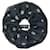Scrunchie in seta Chanel nero