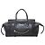 Céline Borsa tote Celine in pelle nera e scamosciata Nero - vista 3