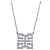 Collana Cartier in oro bianco 18K e diamanti D'oro - vista 2