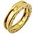 Bulgari Anello in oro giallo 18K Bvlgari B.zero1 D'oro