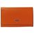 Prada Saffiano Leder Langgeldbörse Orange