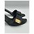 Mule Gucci in pelle nera con logo Nero - vista 8