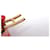 Hermès NEW HERMES DRAG DOUBLE WRAP BRACELET SIZE 2 15.5CM IN EPSOM LEATHER BANGLE Red  - view 13