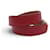 Hermès NEW HERMES DRAG DOUBLE WRAP BRACELET SIZE 2 15.5CM IN EPSOM LEATHER BANGLE Red  - view 4