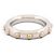 Ring Hermès NUOVO ANELLO PER FULAR HERMES MINI DOG ACCIAIO PALLADIO CHIODI DORATI Argento - vista 2