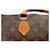 BORSA LOUIS VUITTON SPEEDY 40 IN TELA MONOGRAM M41522 Marrone - vista 15