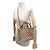 Céline NEUE CELINE THAIS PM CANVAS TRIOMPHE TOTE BAG 199162FOK Braun - Ansicht 7