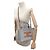 Cabas Céline NUOVA BORSA CELINE THAIS SMALL TOTE BAG 199162FU5 CANVAS Blu navy - vista 7