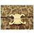 Céline NUOVA BORSA CELINE LOLA MEDIUM IN TELA TRIOMPHE LEOPARD 115532FP3 BAG Cammello - vista 6