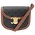 Céline NUOVA BORSA A SPALLA CELINE CLEA 110962BZ4.04 TELA TRIOMPHE A TRACULLA Marrone
