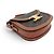 Céline NUOVA BORSA A SPALLA CELINE CLEA 110962BZ4.04 TELA TRIOMPHE A TRACULLA Marrone - vista 3
