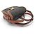 Céline NUOVA BORSA A SPALLA CELINE CLEA 110962BZ4.04 TELA TRIOMPHE A TRACULLA Marrone - vista 4