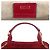 Borsa Vanity Gucci in scamosciato con Horsebit Rosso - vista 3