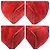 Borsa Vanity Gucci in scamosciato con Horsebit Rosso - vista 4