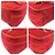 Borsa Vanity Gucci in scamosciato con Horsebit Rosso - vista 5