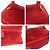 Borsa Vanity Gucci in scamosciato con Horsebit Rosso - vista 6