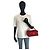 Borsa Vanity Gucci in scamosciato con Horsebit Rosso - vista 7