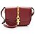 Gucci Sylvie 1969 Mini Schultertasche aus Leder Rot