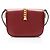 Gucci Sylvie 1969 Mini Schultertasche aus Leder Rot - Ansicht 3