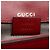 Gucci Sylvie 1969 Mini Schultertasche aus Leder Rot - Ansicht 6