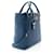 Prada Vitello Phenix N/S Tote Blau  - Ansicht 2